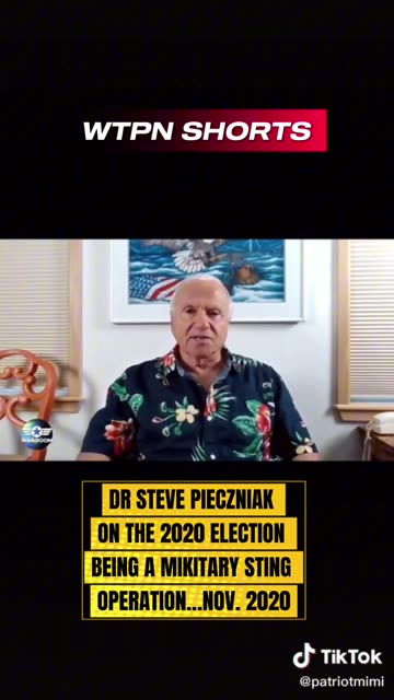 DR PIECZNIAK ON THE 2020 MILITARY STING OPERATION