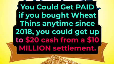 Wheat Thins Class Action