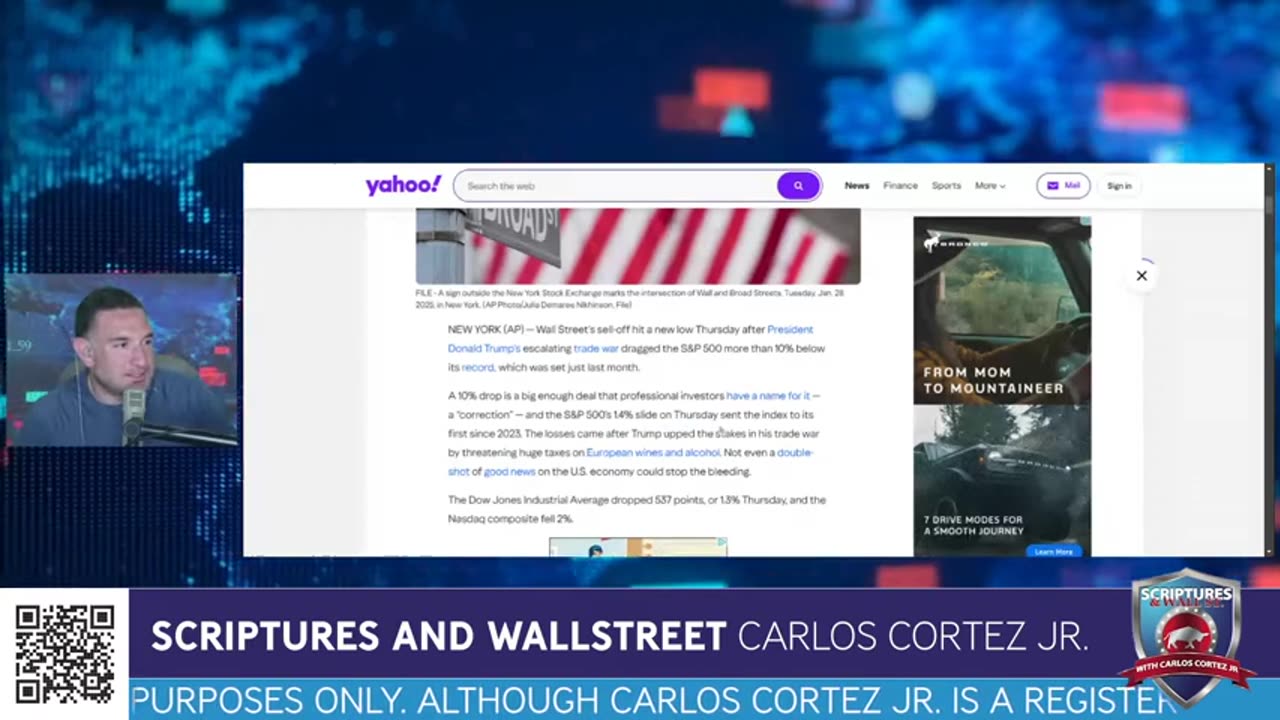 SCRIPTURES AND WALLSTREET - IS IT TIME TO PANIC OR CELEBRATE - RETIREMENT WINS