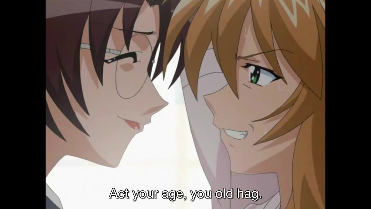 Spanking Scene from Ikki Tousen - Japanese Version with Subs