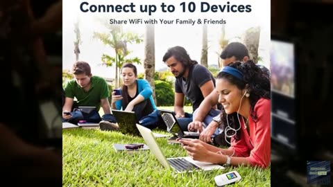 Karbor 4G LTE WiFi Mobile Hotspot, No SIM Card Required No Contract, 10 Connecte
