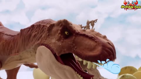 Stygimoloch Hides in the Grass After Hatching in the Morning