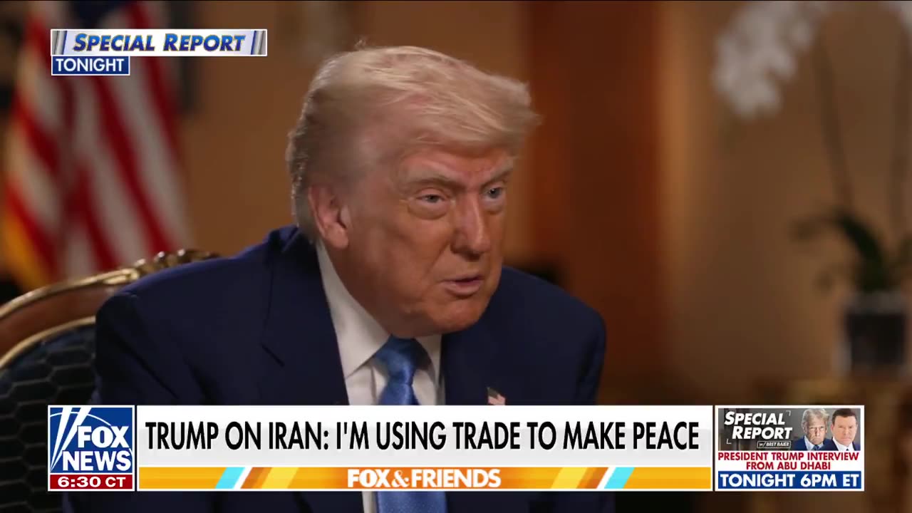 Trump says Iran wants to trade with the US
