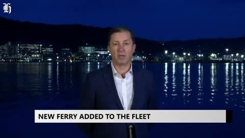 New Cook Strait ferry arrives in Wellington