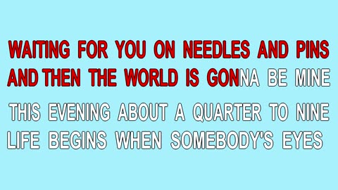 About A Quarter To Nine (1935)
