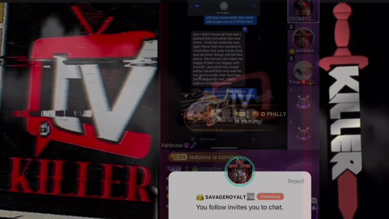 BRUTAL CONTINUES TO EXPOSE KOB & HIS GIRLFRIEND ON KEYZZ PANEL