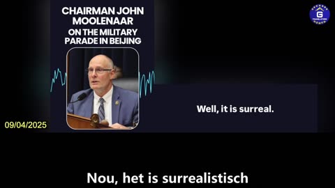 【NL】John Moolenaar over de militaire parade van de CCP op 3 september: Een zorgwekkend beeld
