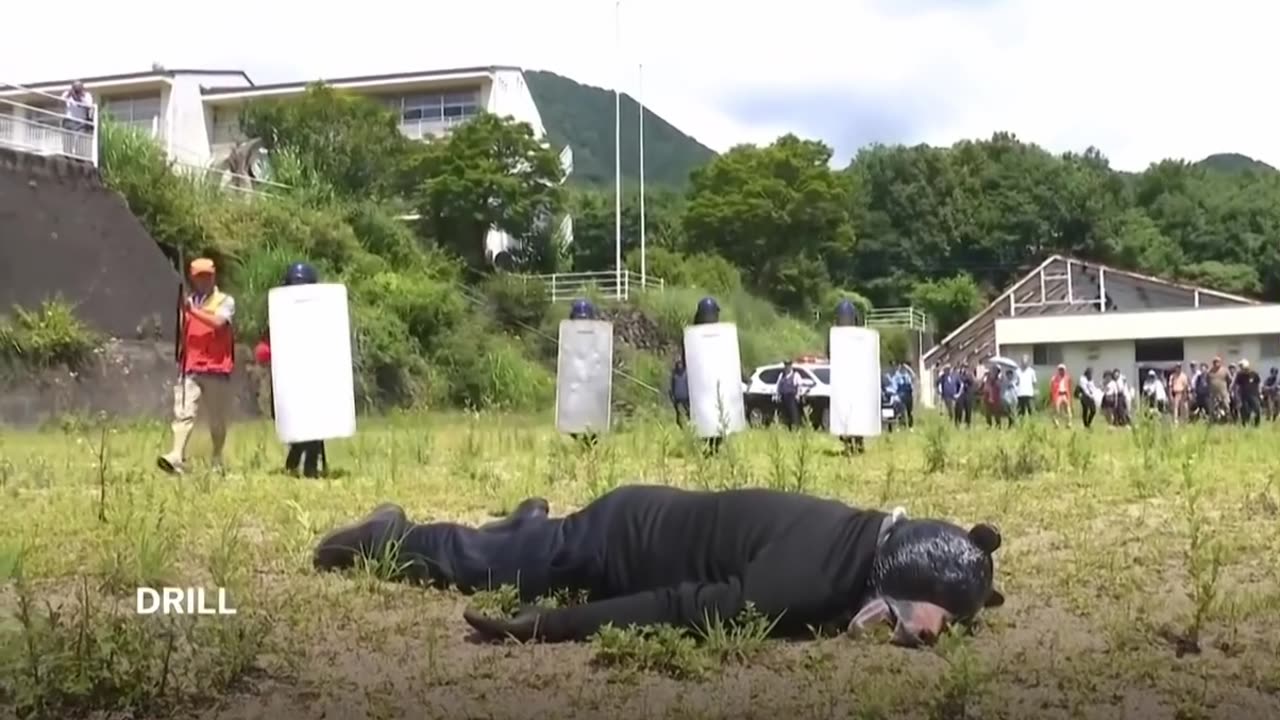 Japan Holds Bear Attack Drill with Man in Costume After Recent Attacks