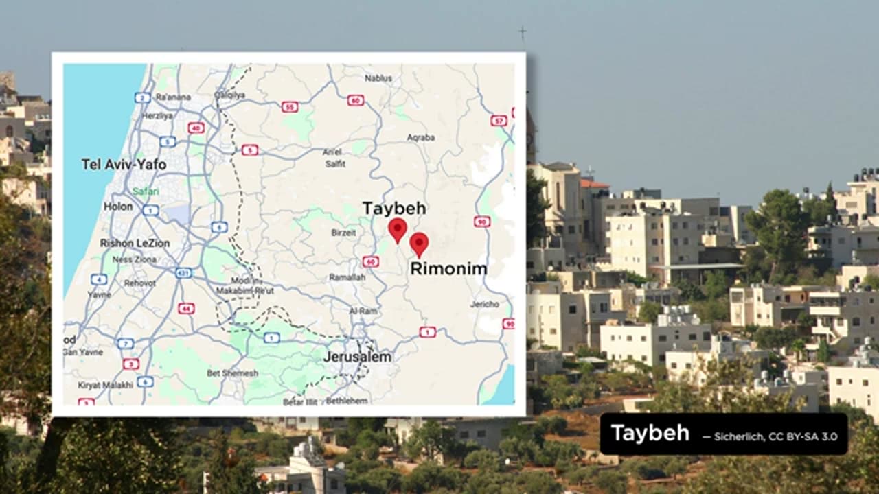 JEW attacks on Christians in occupied Palestine