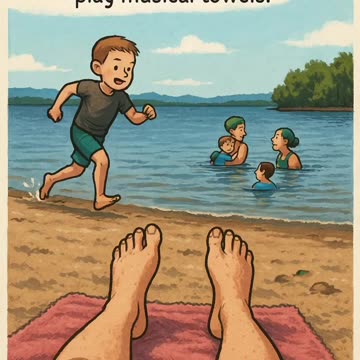 Musical Towels! Good thing I’m a people person!