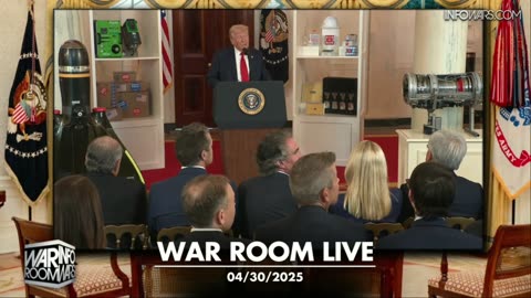 INFOWARS LIVE - 4/30/25: The American Journal with Harrison Smith / The Alex Jones Show / The War Room With Owen Shroyer