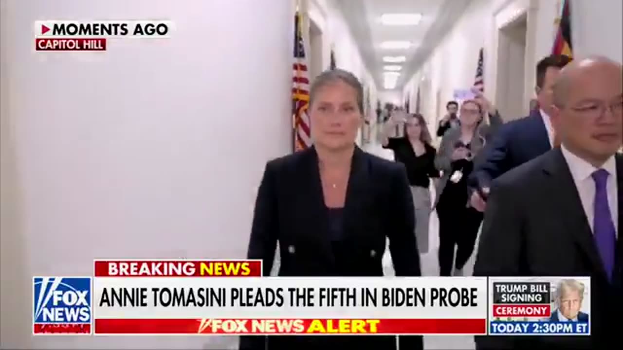 BREAKING: Yet another former Biden aide pleaded the fifth to EVERY SINGLE QUESTION.