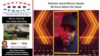 A Message from Malcolm Jamal Warner 48 Hours Before His Untimely Costa Rica Drowning