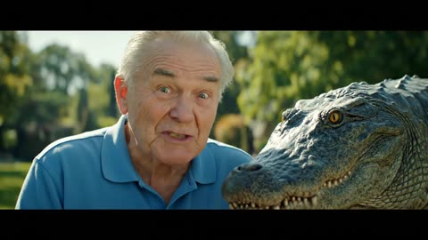 Grandpa and Alligator