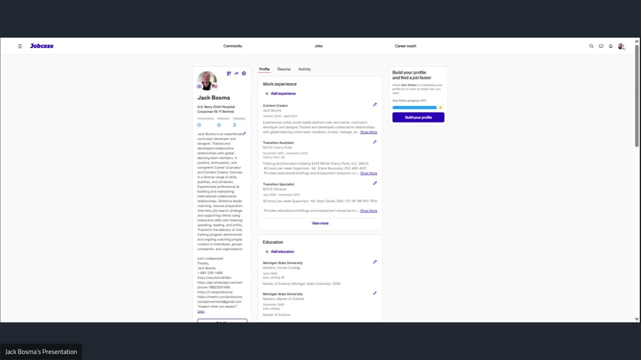 Jobcase Friend: Jack Bosma