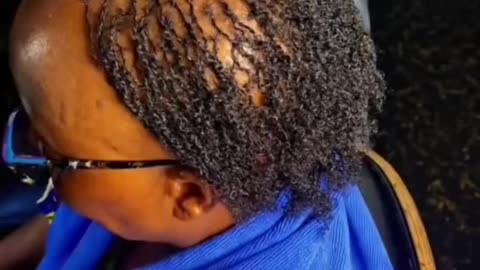 The most time consuming hairstyle 🤣😱