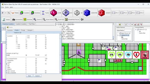 Star Frontiers for Vassal - Session 1 (2025-05-18)