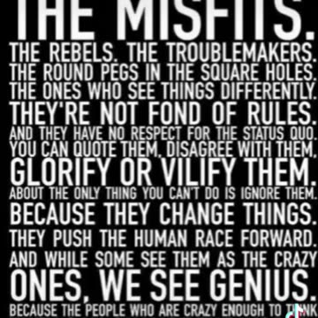 Here's to the Crazy Ones