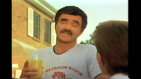 January 16, 1993 - Burt Reynolds for Florida Orange Juice