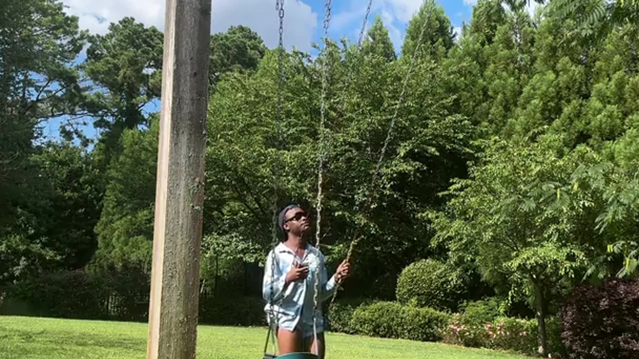 Sudden Fall Out of a Swing