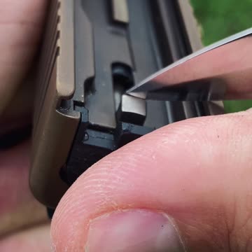 YOU MUST NEVER DO THIS WITH A GLOCK!