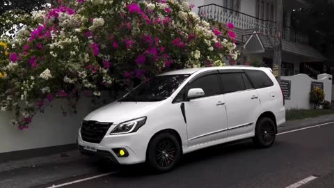 Innova car modified Wight old Innova car best song new song girls