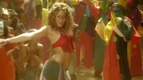 Shakira's "Hips Don't Lie" Music Video featuring Wyclef Jeans