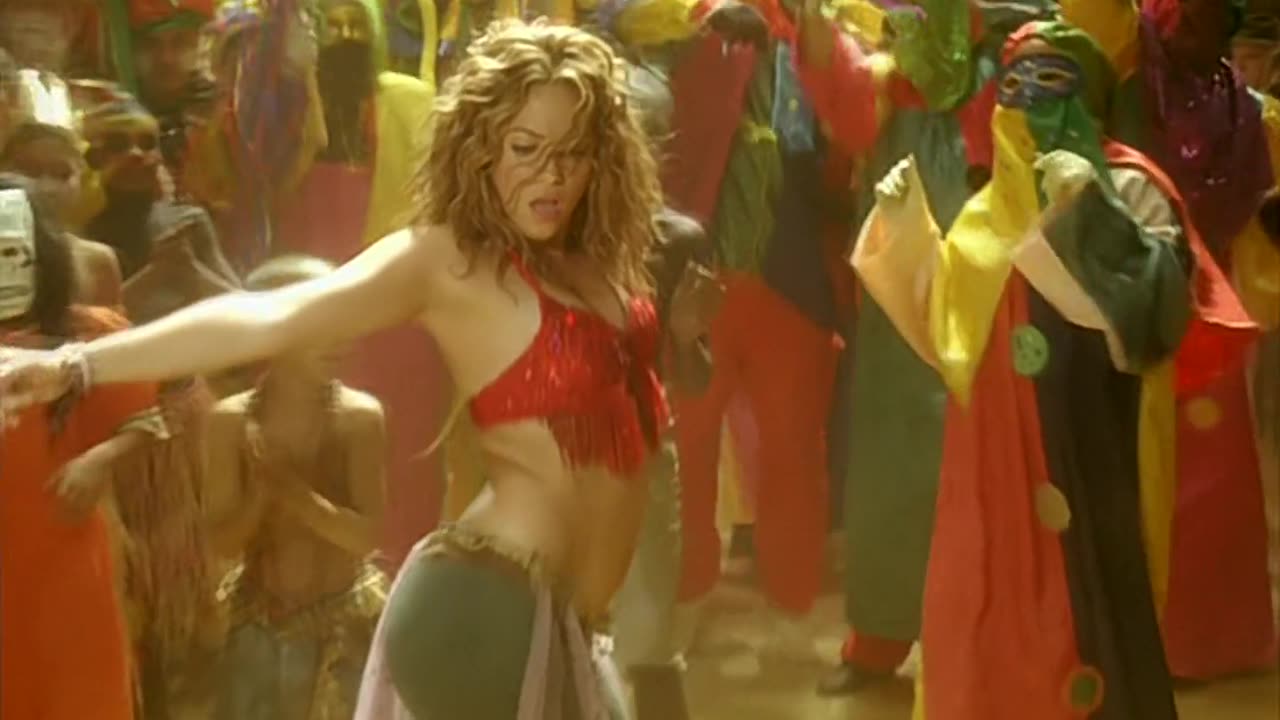 Shakira's "Hips Don't Lie" Music Video featuring Wyclef Jeans