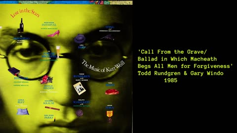 1985 - Todd Rundgren & Gary Windo 'Call From The Grave'