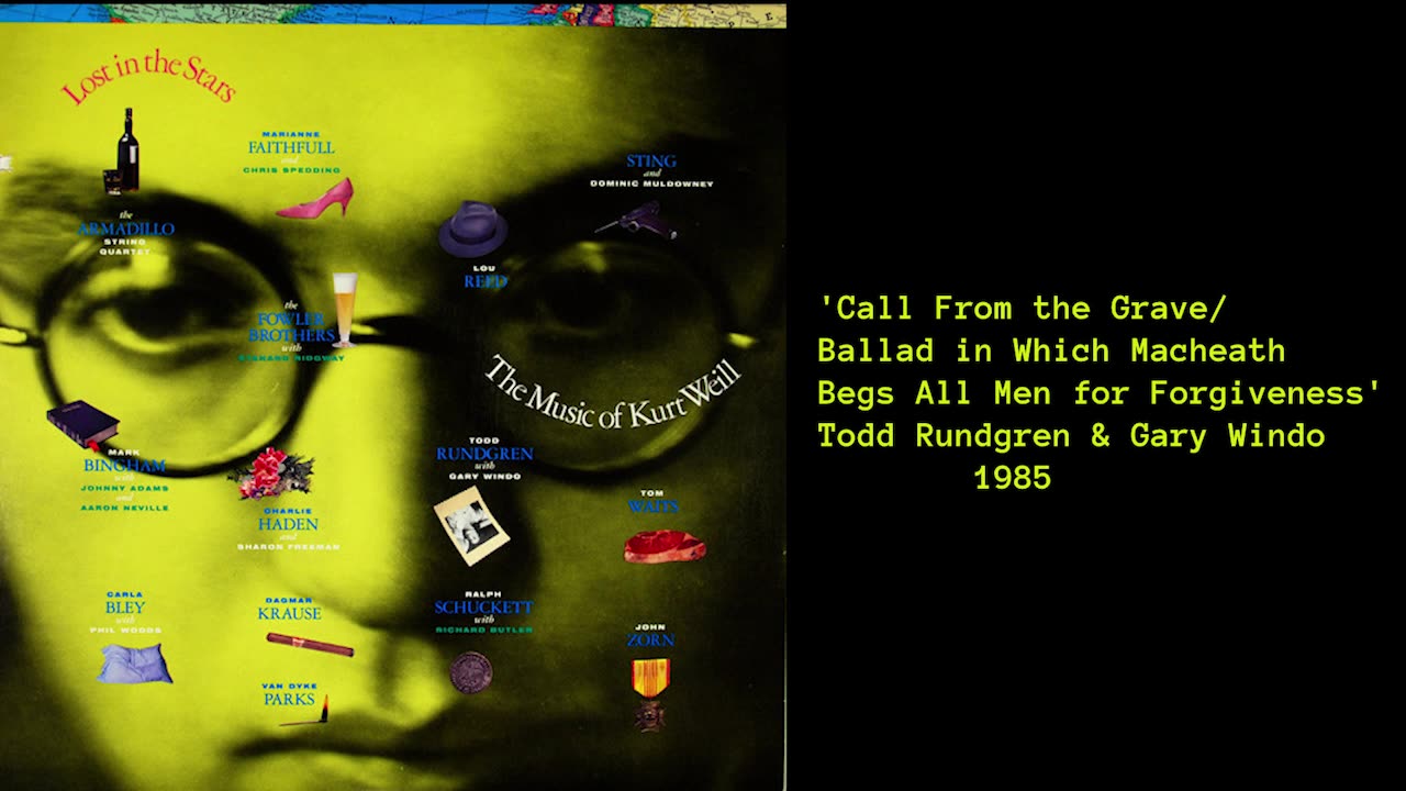 1985 - Todd Rundgren & Gary Windo 'Call From The Grave'