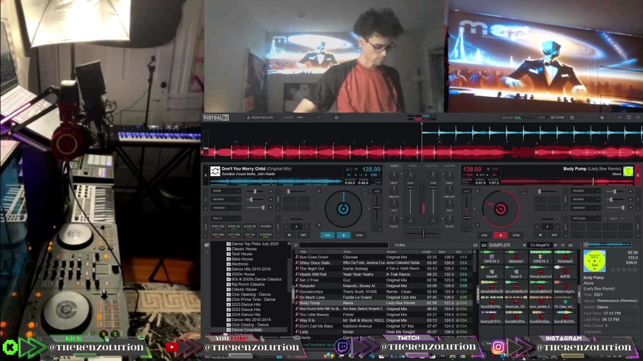 DJ Live Looping - Playlist - Request a song - Vibe in the aura of live looping remix's