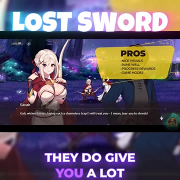 Top Reasons that makes Lost Sword a decent game!