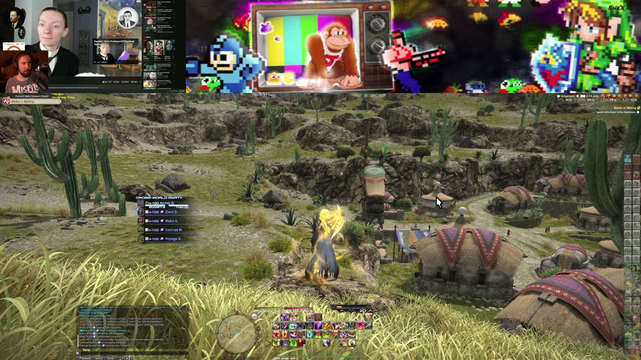 🔶FFXIV DSR PROG🔷WATCHING SHIT🔶RANDOM GAMES🔷PULL UP🔶