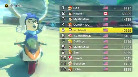 8_28_22 Edition of Edition Of Mario Kart 8 Deluxe. Racing with MysticGamer