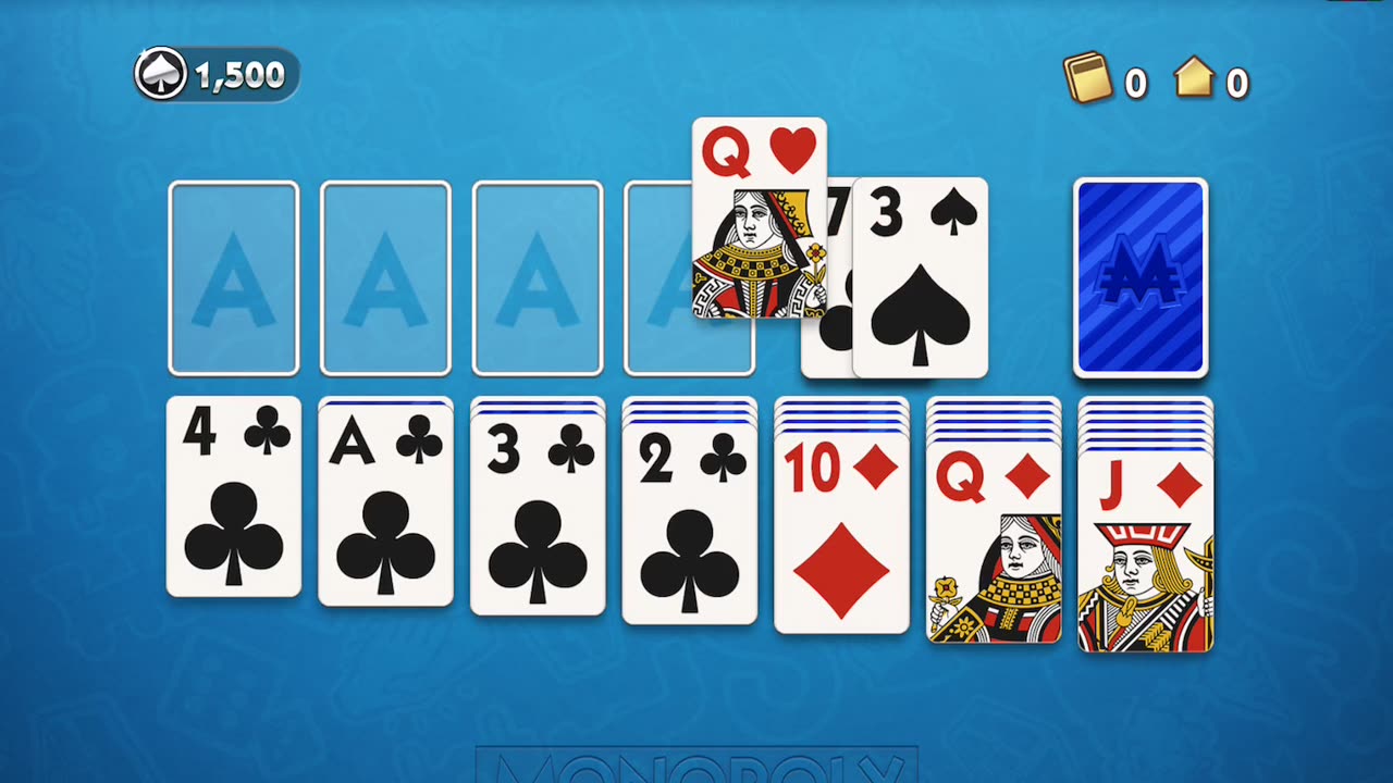 monopoly solitaire by mobilityware & hasbro games