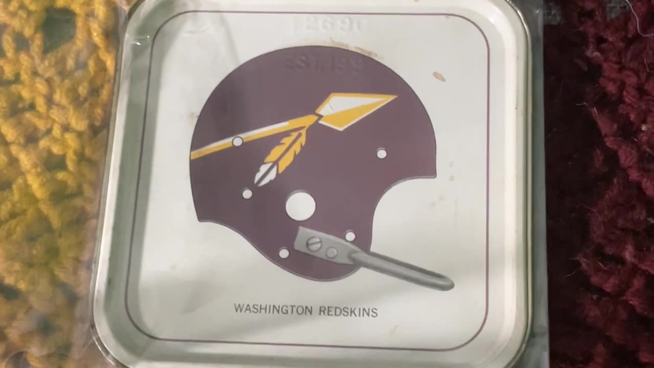 1965 Redskins , Cigarette Tray