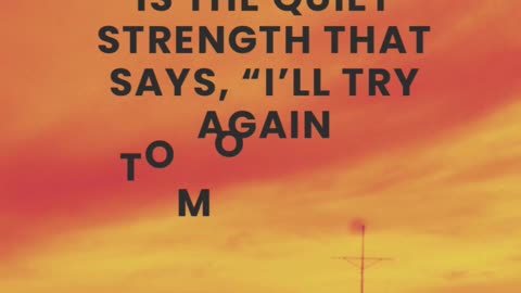 What if real strength isn’t loud—but simply says, “I’ll try again tomorrow”?
