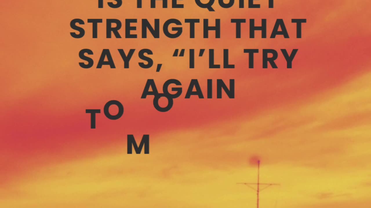 What if real strength isn’t loud—but simply says, “I’ll try again tomorrow”?