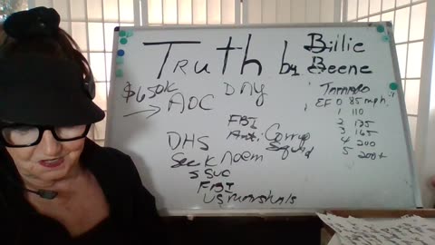 051725- 4P(TX)TRUTH BY BILLIE BEENE " FLASH" TX TORNADOES TODAY-DALLAS BY 5P! HOT SEAT/COMEY+ AOC!