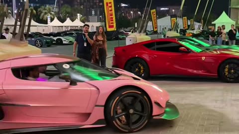 🏎️💨 The ULTIMATE Ferrari vs. Bugatti Showdown in Dubai! | LuxurySportsCars