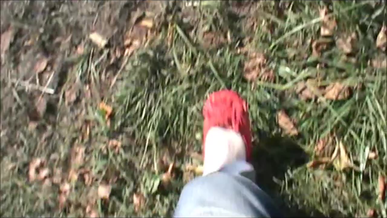 Walking in Red Flats