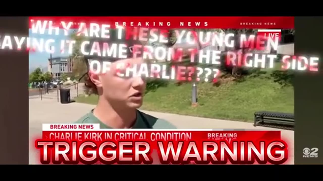 Multiple Eyewitnesses Claim Charlie Kirk Assassination Shots Came From Right & Were Close