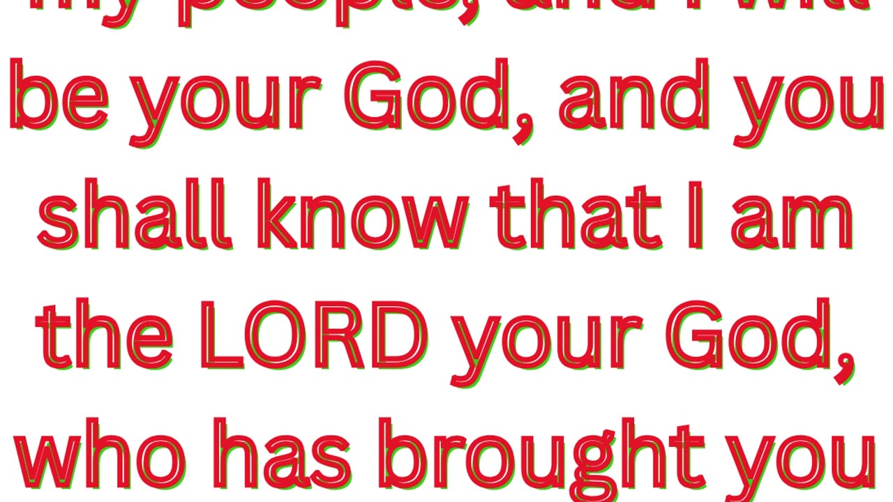 "You Will Know That I Am the Lord" exode 6:7 #shorts #youtube #ytshorts #jesus #views #youtubeshorts