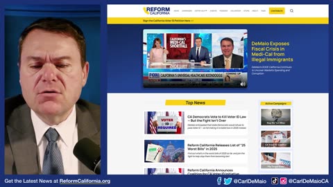 Suing Newsom To Stop Corrupt Redistricting Scheme!