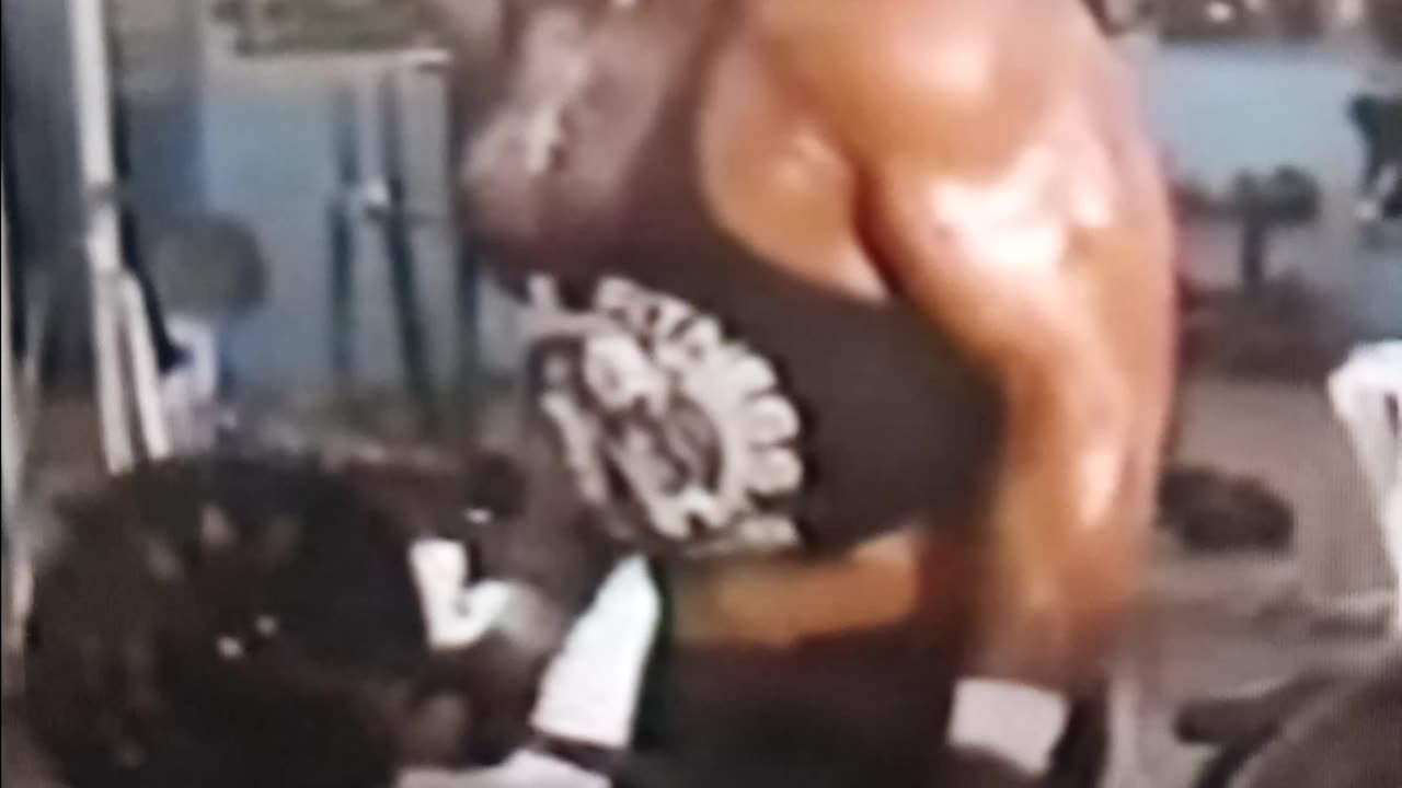 The icon.....hulk hogan putting in work