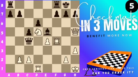 Can you checkmate in 3 moves? (P.16) (White to play)♟️