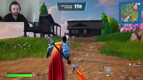 Playing fortnite
