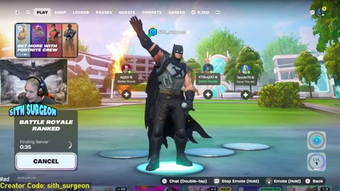Sith_surgeon - Family Friendly Fortnite Live Stream