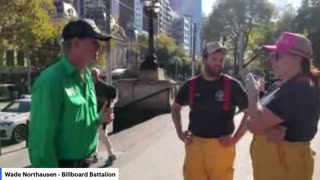 Farmer Wade live at Parliament House in Melbourne