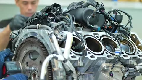 car engine assembly